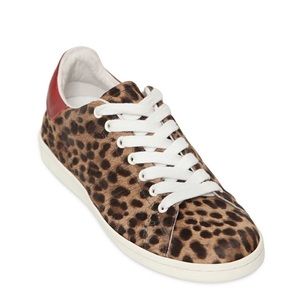 Isabel Marant Bart Leopard Print Sneakers